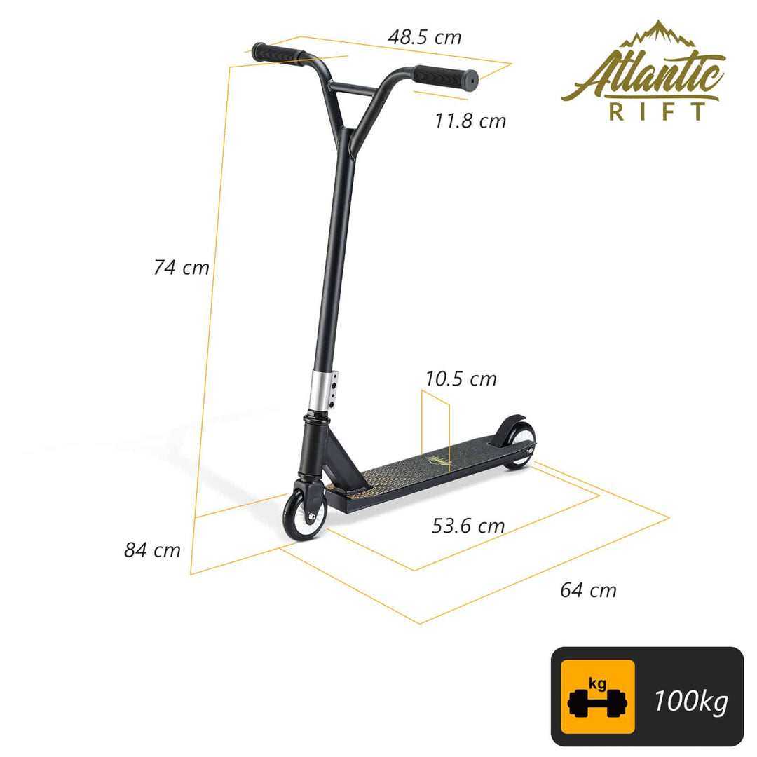 Stunt Scooter Eldorado Basic Black/Gold