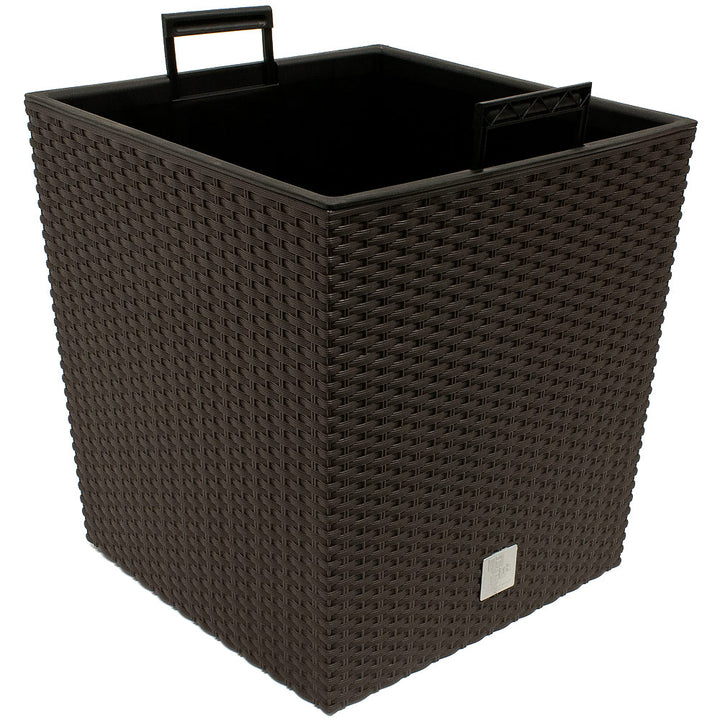 Planter rato lavbrun 32x32x33cm