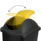 Dustbin sort/gul plast 60L