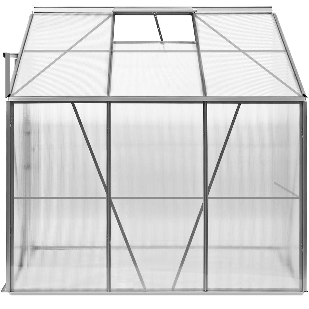 Lean-to Greenhouse Polycarbonate 6x4ft