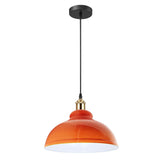 Moderne retro loft metal orange loft lampeskærm vedhæng